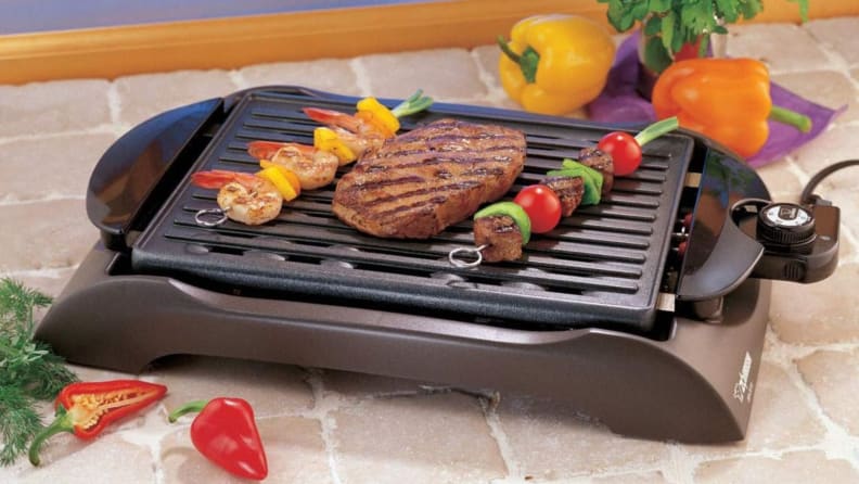 Black-and-Decker-Sizzle-Lean-Electric-Indoor-Grill TESTED GOOD