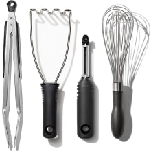 Product image of OXO Good Grips Stainless Steel Essential 4-Piece Kitchen Gadget Set