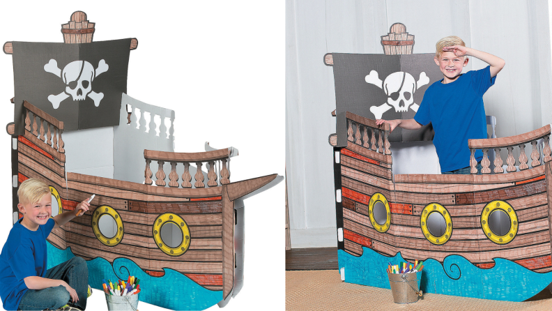 Ahoy, matey! It's a pirate-themed fort.