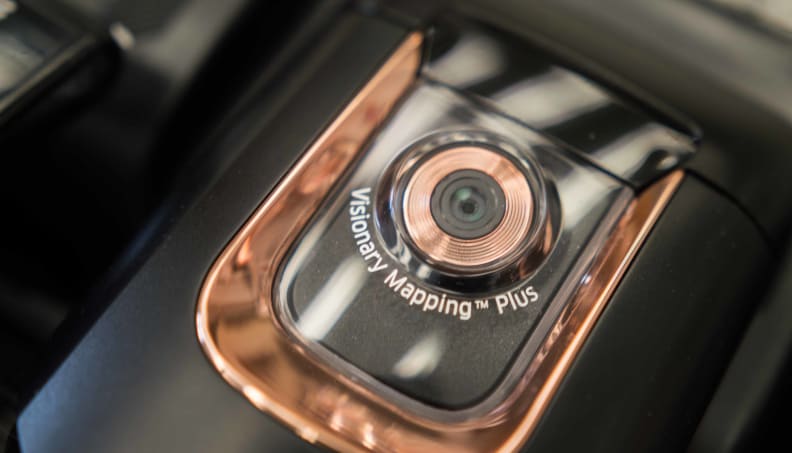 Visionary Mapping Plus keeps track of the ceiling to help the VR9000 navigate and avoid getting stuck.