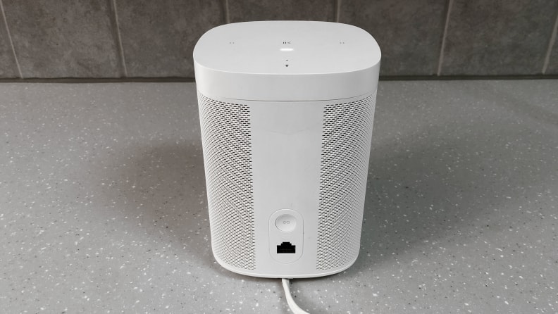 Back view of Sonos One