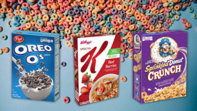 Cereal boxes