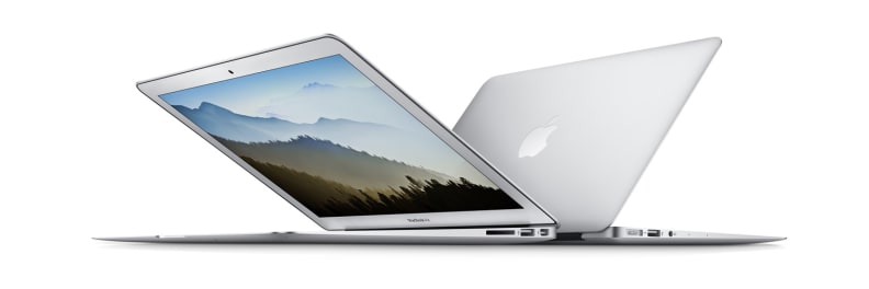 Both the 11-inch and 13-inch Macbook Airs receive updated processors, as well as new Thunderbolt 2 ports.