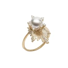 Product image of E Hoʻāla Akoya White Pearl Ring