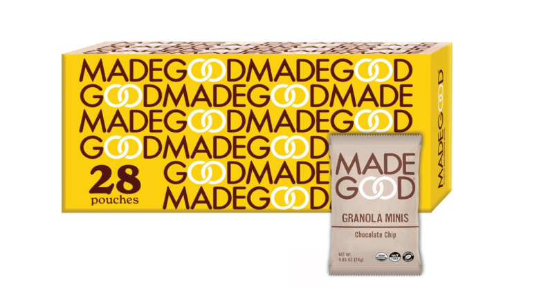 MadeGood Chocolate Chip Granola Minis