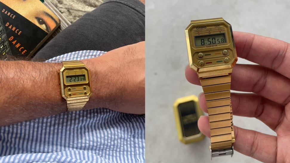Eksempel Pogo stick spring lægemidlet Casio A100WEG-9AVT review: A tribute to the watch from 'Alien' - Reviewed