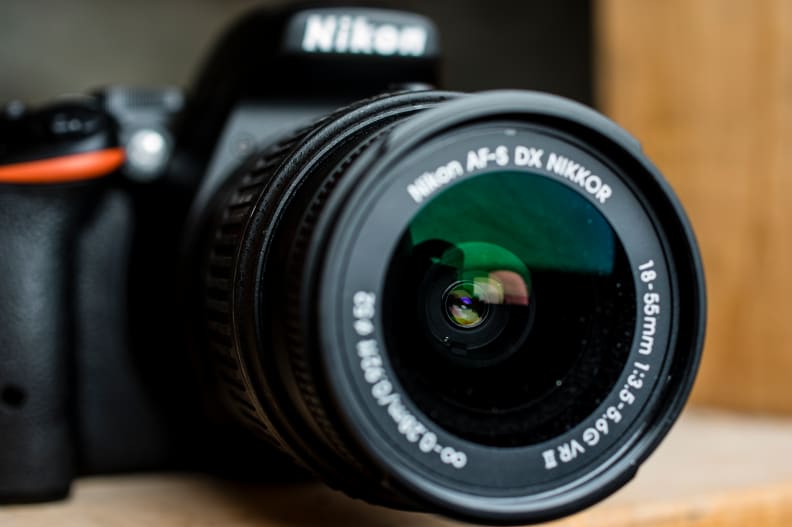 The 18-55mm kit lens leaves a bit to be desired.