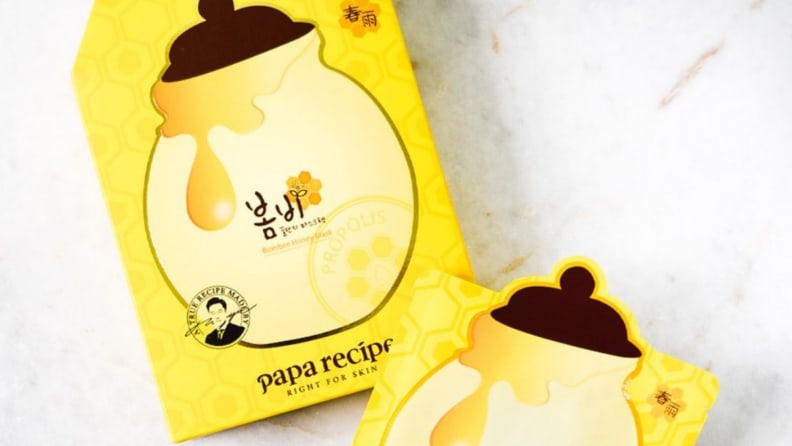 A honey face mask.