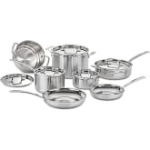 Product image of Cuisinart MCP-12N Stainless Steel 12-Piece Cookware Set