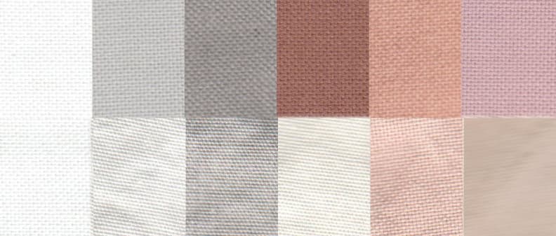 An example of a before and after stain strip wash. rom left to right: control, sweat, dirt, blood, cocoa, and red wine