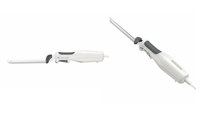 BLACK+DECKER Electric Carving Knife, White, EK500W