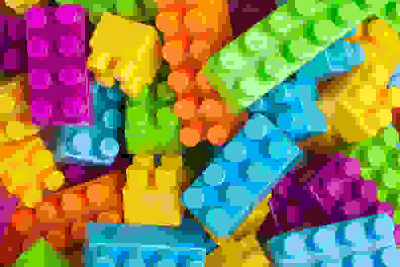 Legos are washable