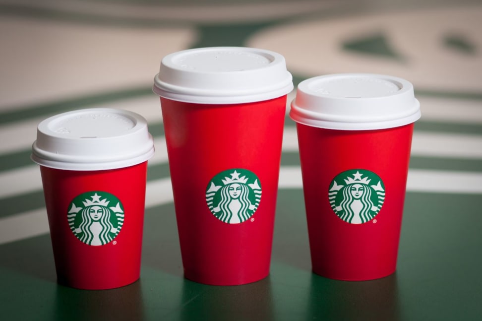 Starbucks 2015 holiday red cups