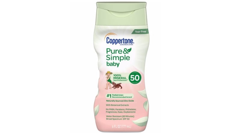 Coppertone baby sunscreen
