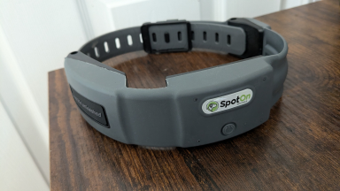 Close-up of the SpotOn GPS Fence.