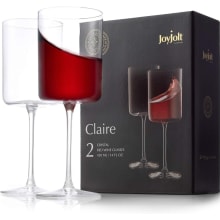 Product image of JoyJolt Claire 14-Ounce Red Wine Glass Set