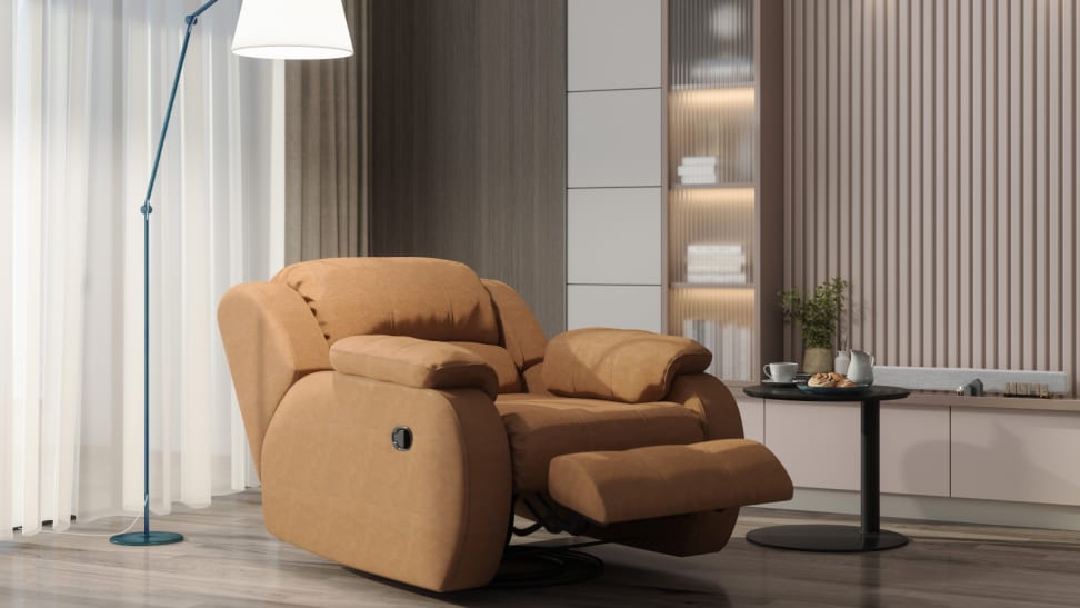 Recliner in a living room