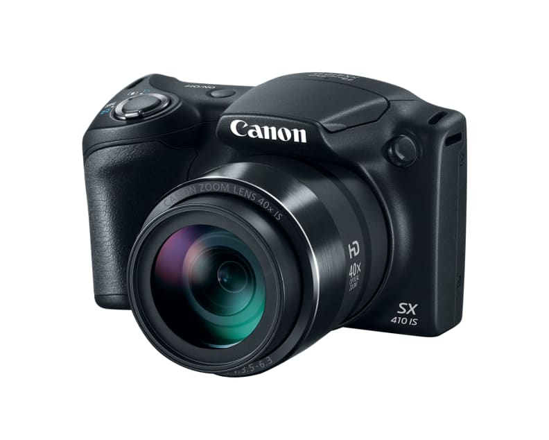The SX410 has a whopping 40x optical zoom.