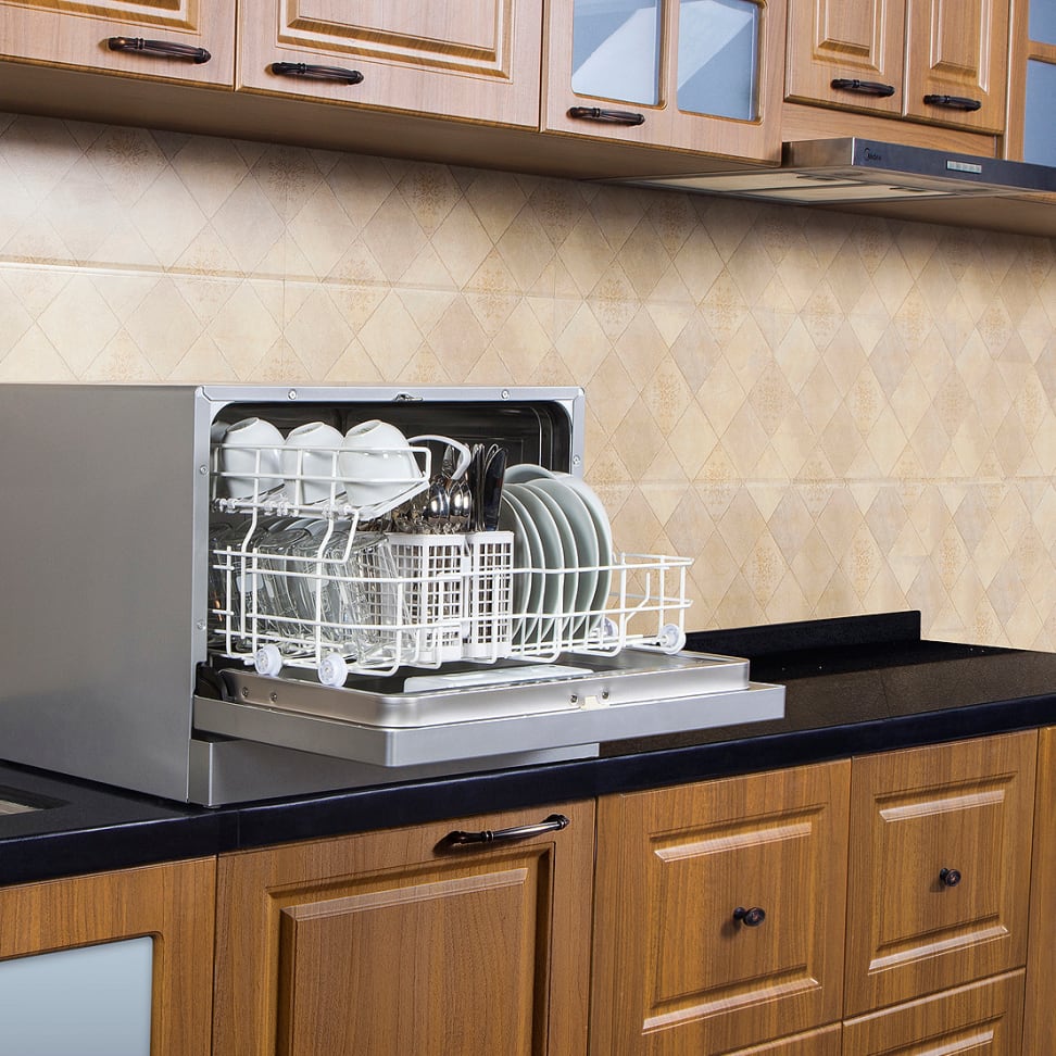 This Handheld Electric Dishwasher Helps Enable Your Laziness