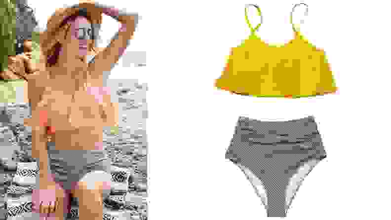 ruffle bikini