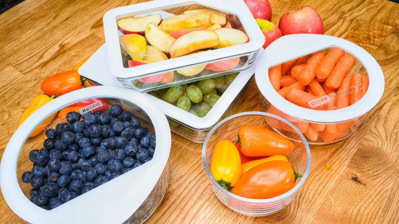 pyrex food storage