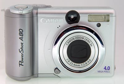 canon powershot a80 digital camera