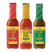 Product image of Slap Ya Mama Louisiana Style Hot Sauce, three pack 