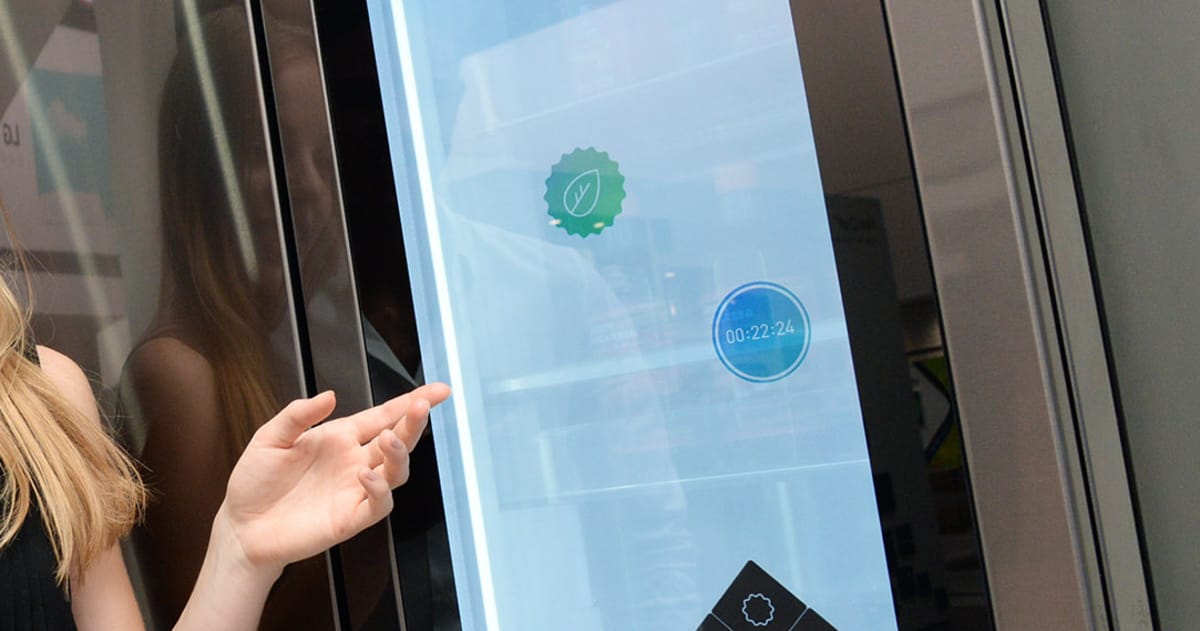 To make a fridge smart, LG plugs in a 129 computer