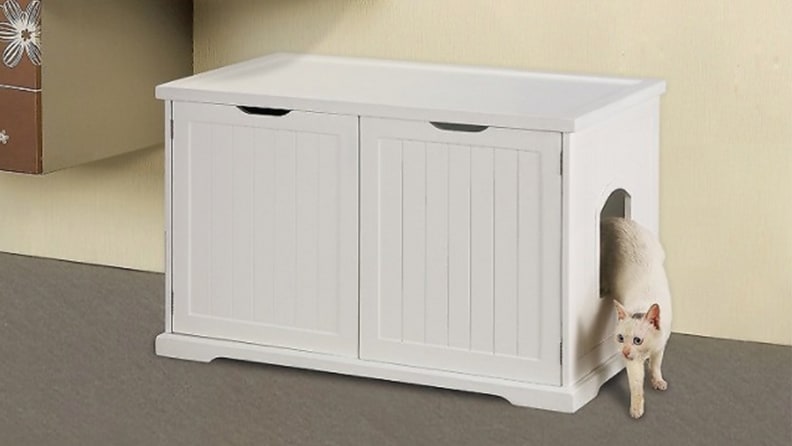 Decorative litter box cover