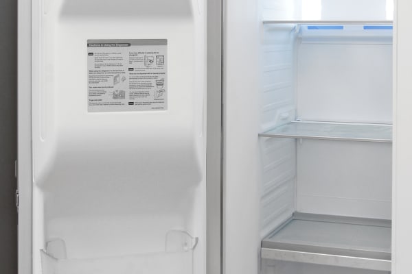 The LG LSC22991ST's freezer uses its limited space and traditional layout quite well.