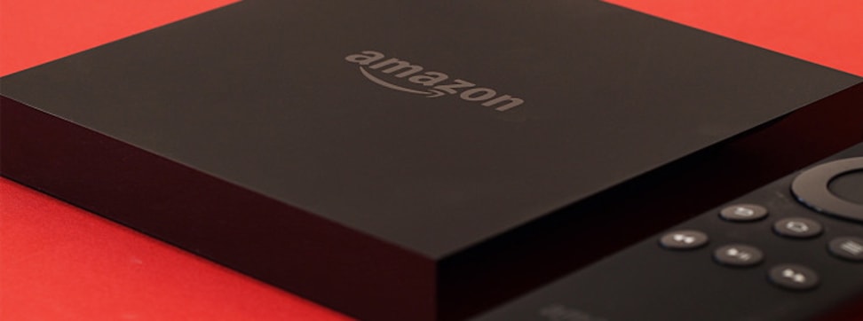 The Amazon Fire TV box