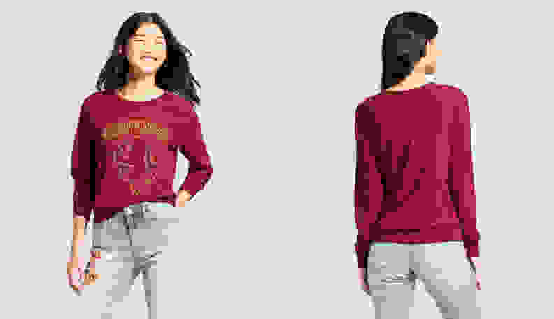 Women's Harry Potter Gryffindor Graphic Sweatshirt
