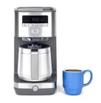 Product image of GE 10-Cup Programmable Coffee Maker with Single Serve and Thermal Carafe