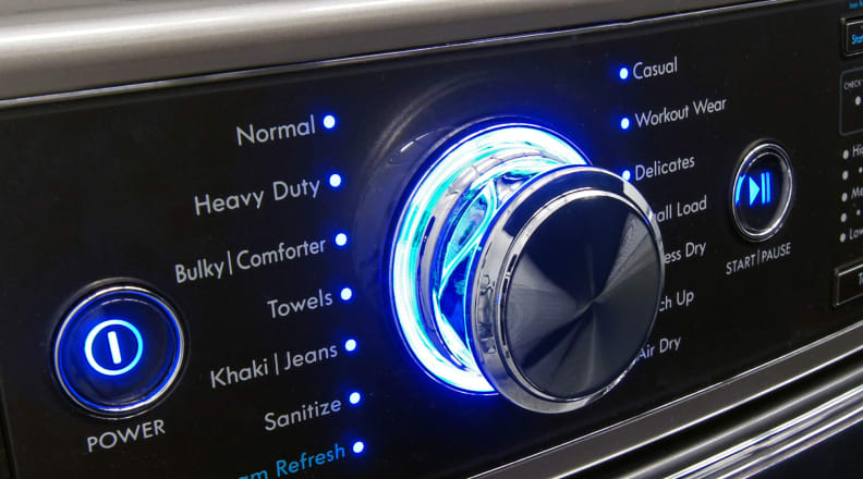 A Kenmore Elite washing machine