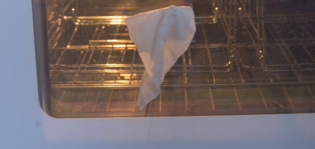 Between the glass