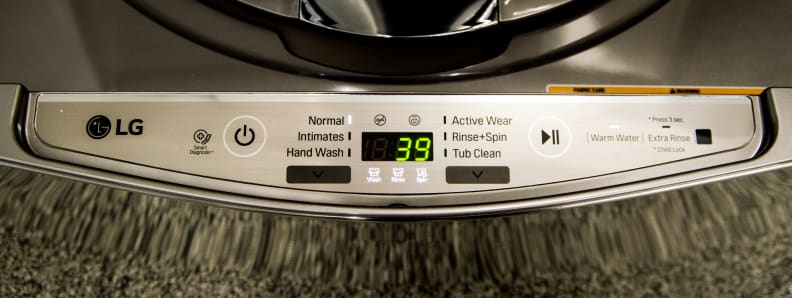 The controls show LG's commitment to a unified design.