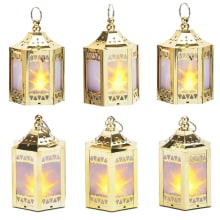 Product image of Gold Mini Lantern Centerpieces
