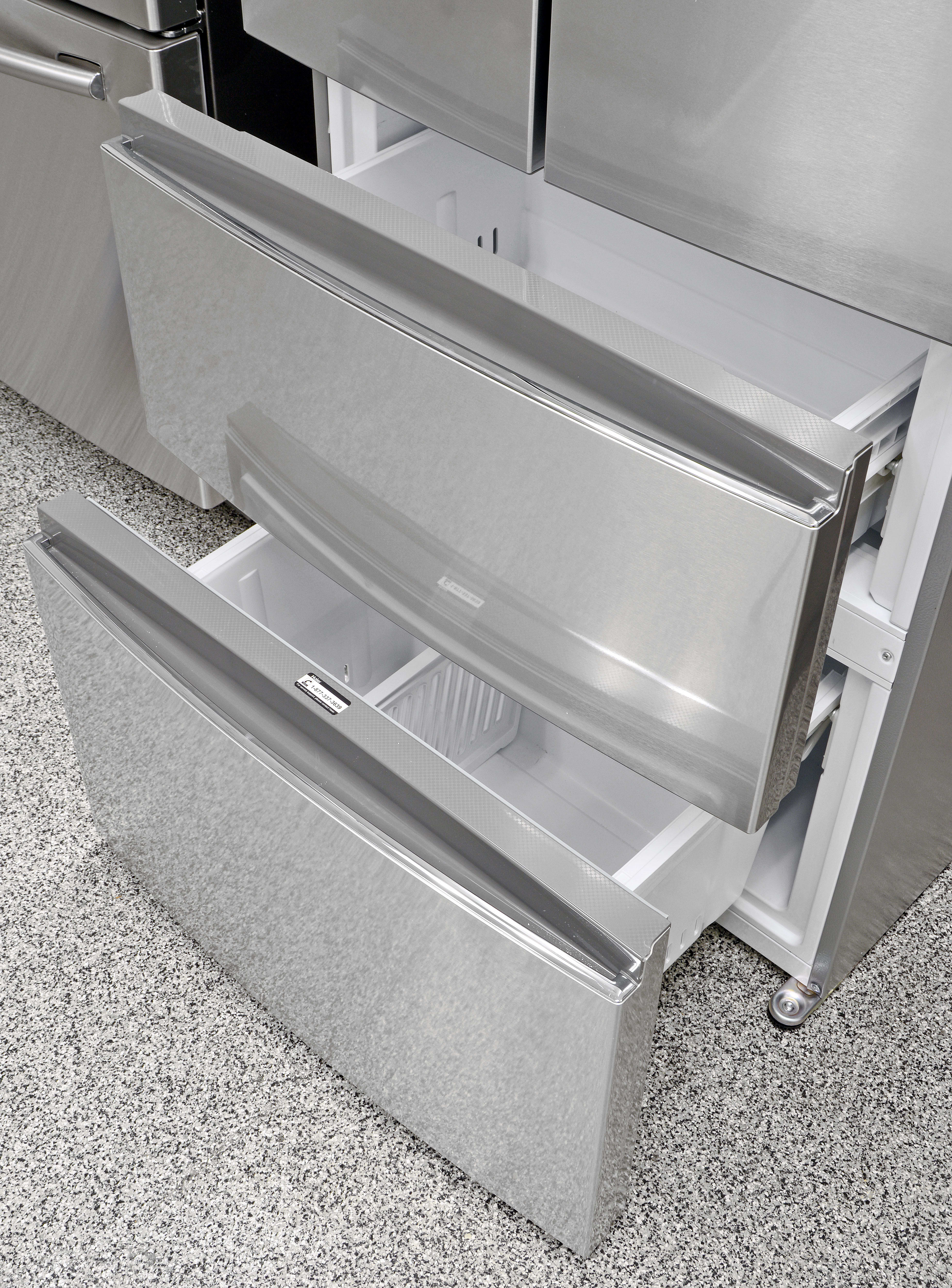 Haier HRF15N3AGS 28inch Compact French Door Counter Depth Refrigerator