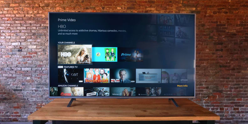 Westinghouse Amazon Fire TV Main Menu