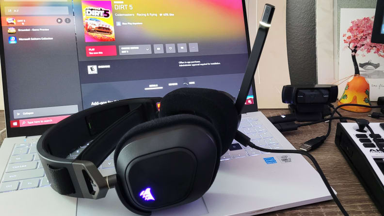 Buy Corsair HS80 RGB Wireless Headphone (Carbon)