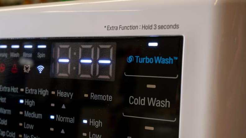 We found Turbo and Cold Wash to be extremely useful features.