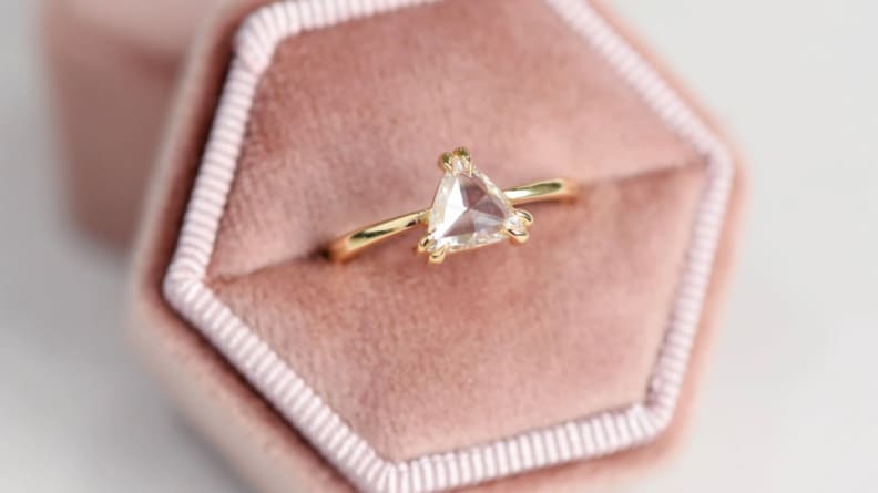 This Valerie Madison ring is one of the best engagement rings online.
