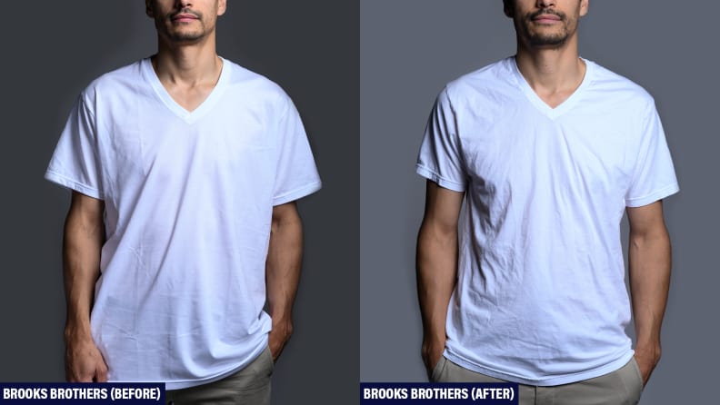 brooks brothers white t shirt