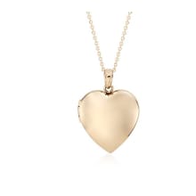 Product image of Blue Nile 18-Inch Sweetheart Locket In 14k Yellow Gold