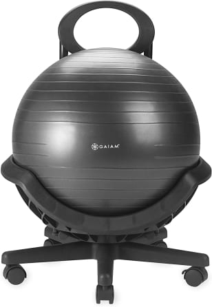 URBNFit Exercise Ball - Yoga Ball for Workout Pregnancy Stability -  AntiBurst Swiss Balance Ball w/ Pump - Fitness Ball Chair for Office, Home  Gym