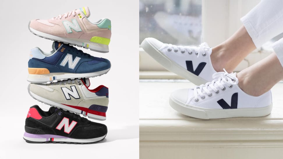 new balance trendy sneakers