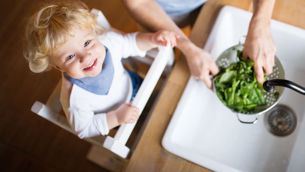 Core Pacific Kitchen Buddy 2-in-1 Stool for Ages 1-3 Safe Up to 100 lb