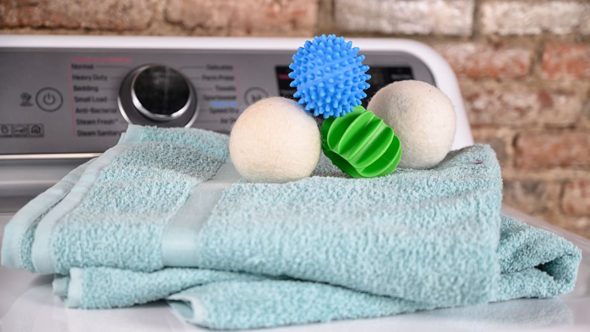 12x Non Melt Reusable Laundry Tumble Drying Balls Dryer Washing Machine Assorted 