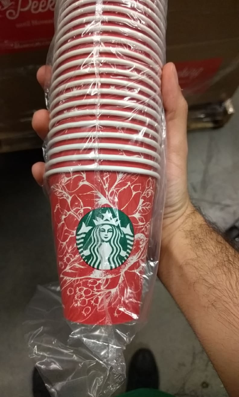 Starbucks 2016 Holiday Red Cups Leaked On Reddit Reviewed 1935