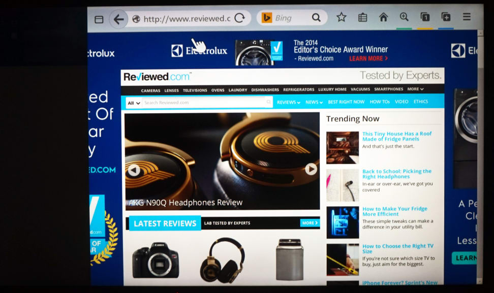 Panasonic-CX850-Browser